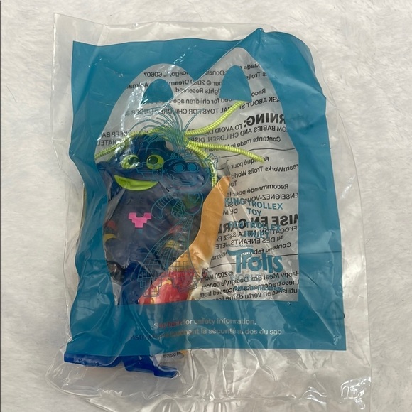 Mcdonalds Happy Meal Toy Trolls World Tour King Trollex #10 DreamWorks 2020 - Picture 1 of 2